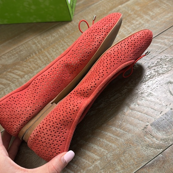 Sam Edelman Felicia Hot Coral Flats - Picture 5 of 7